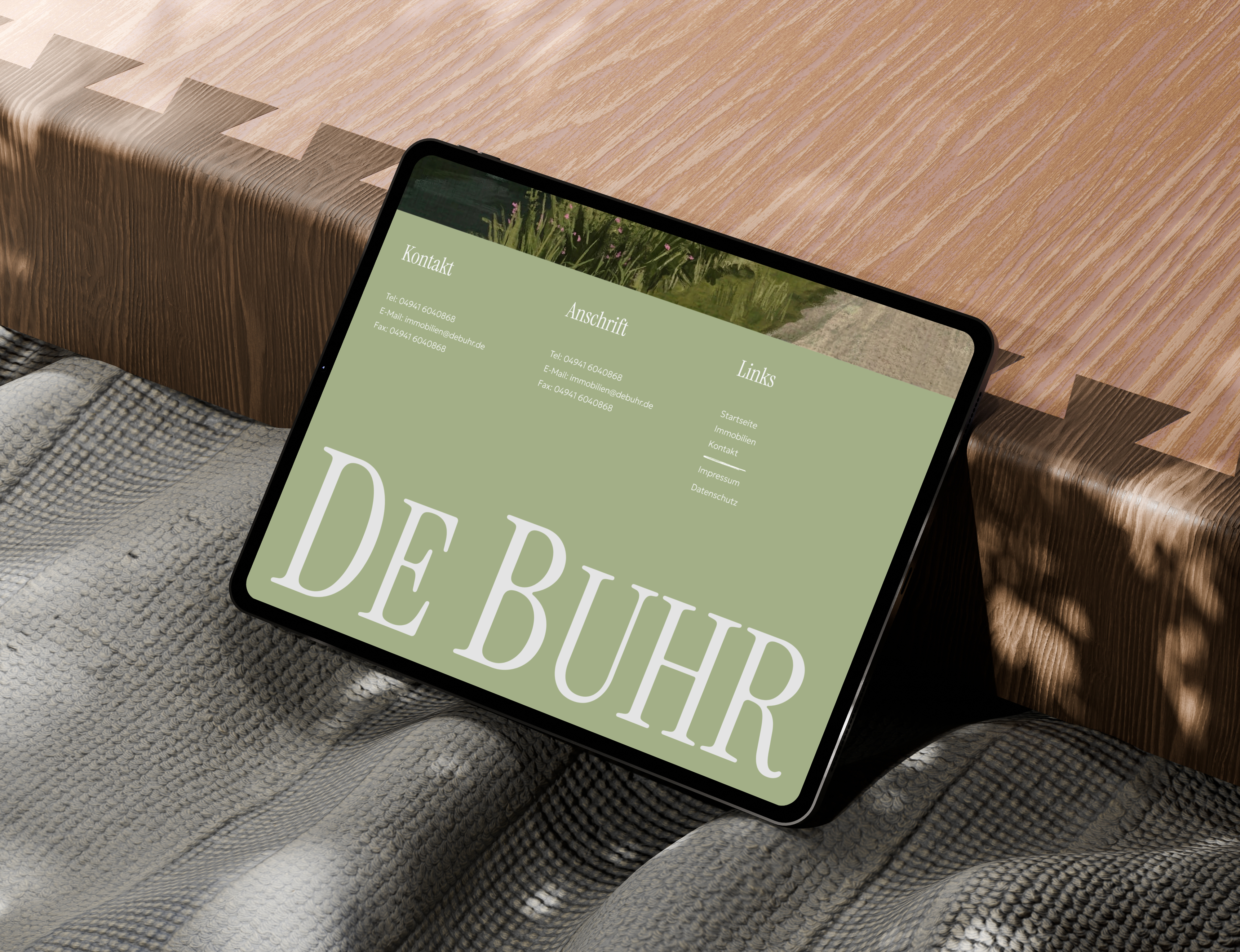 iPad Footer